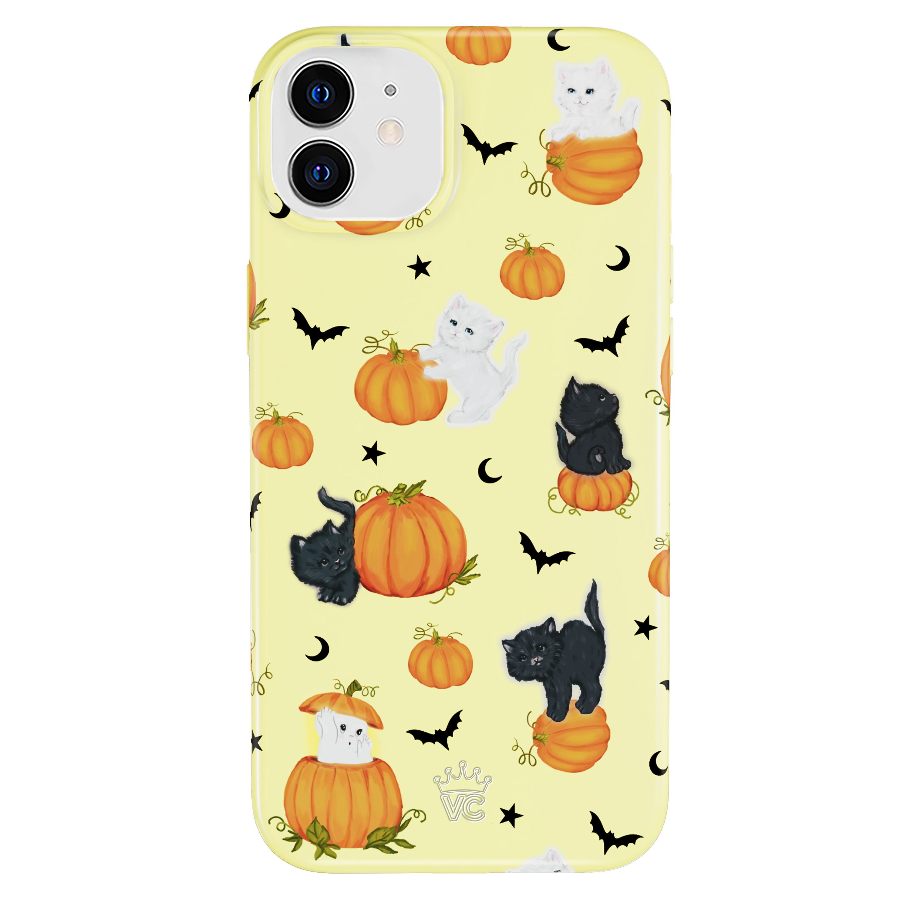 Purrfect Pumpkins iPhone Case