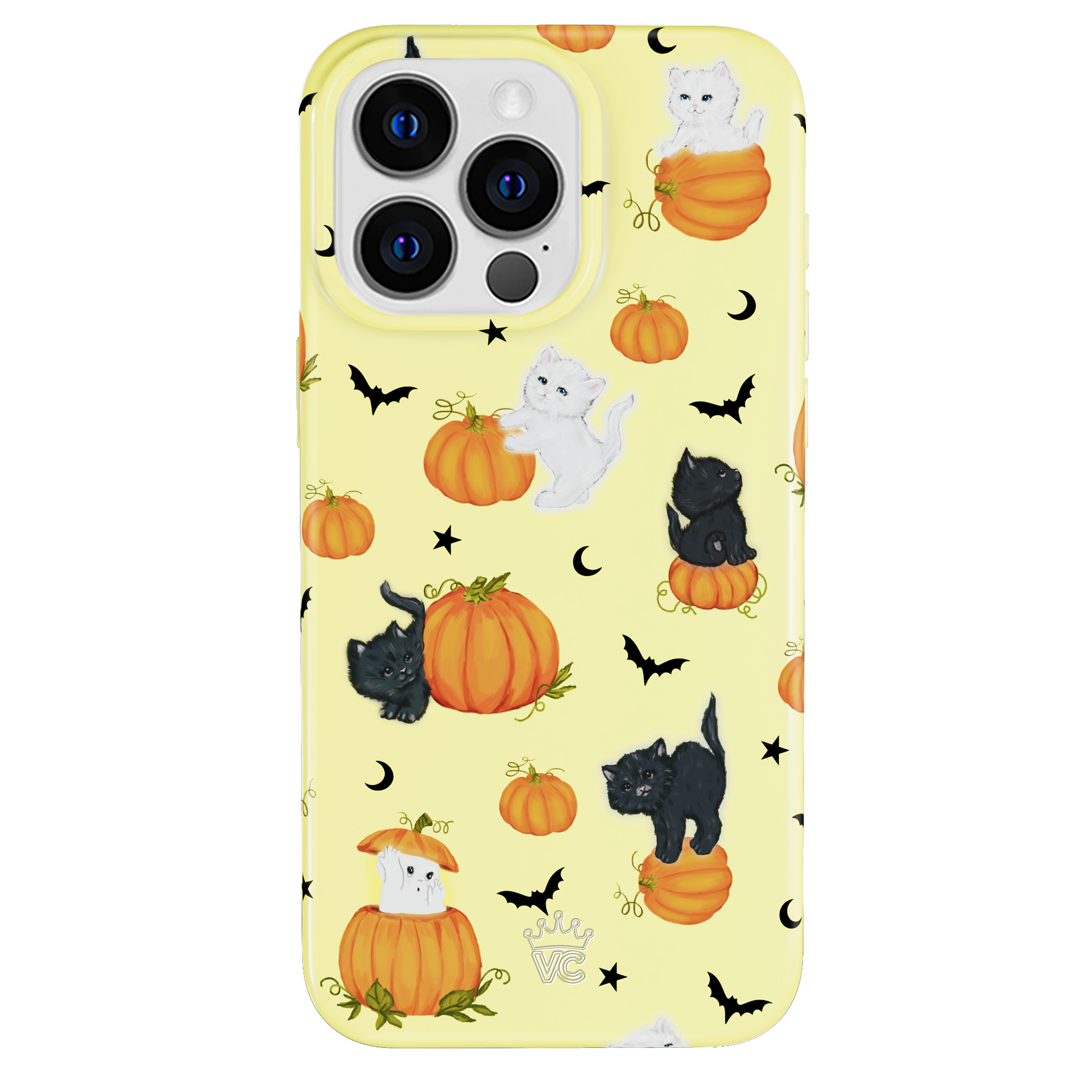 Purrfect Pumpkins iPhone Case