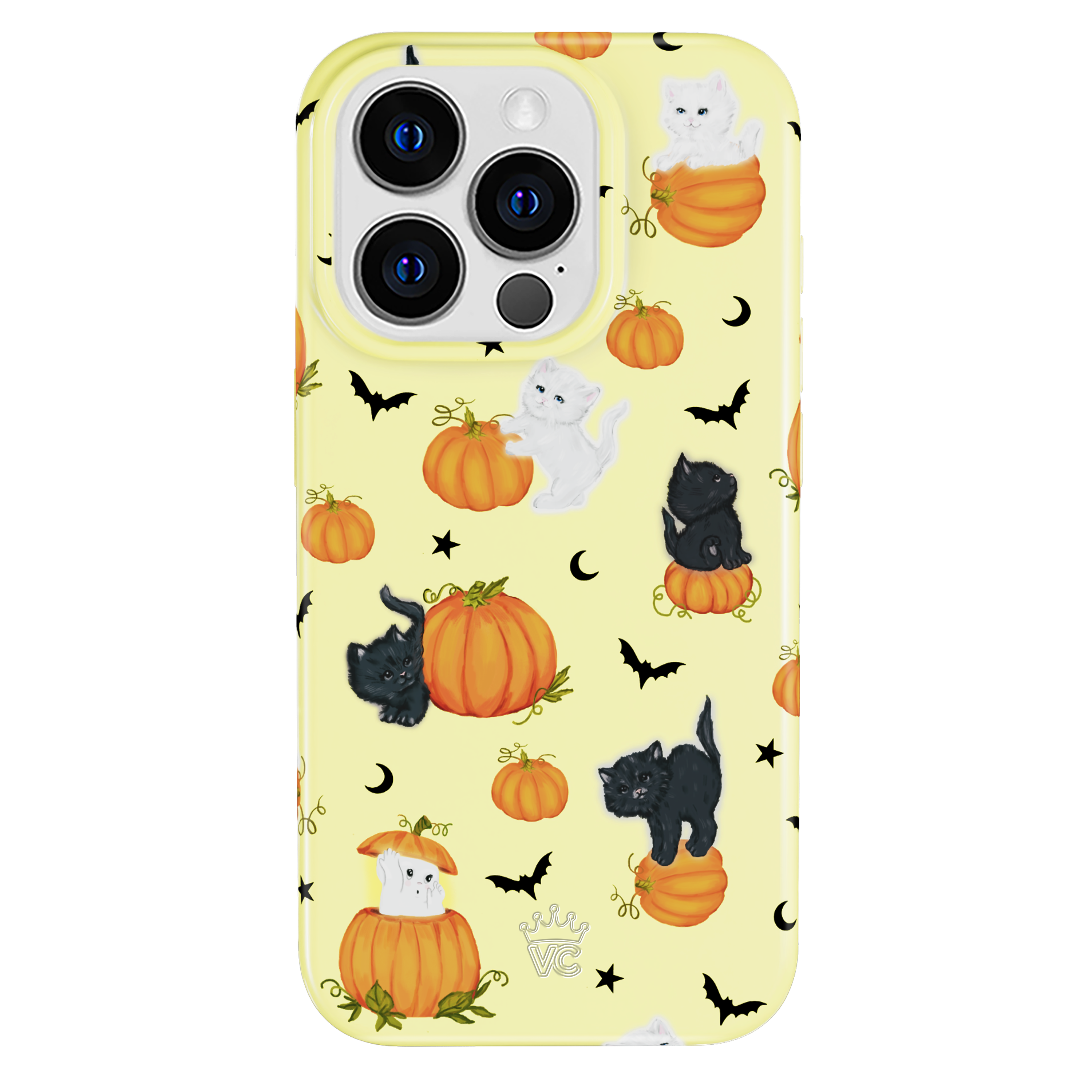 Purrfect Pumpkins iPhone Case