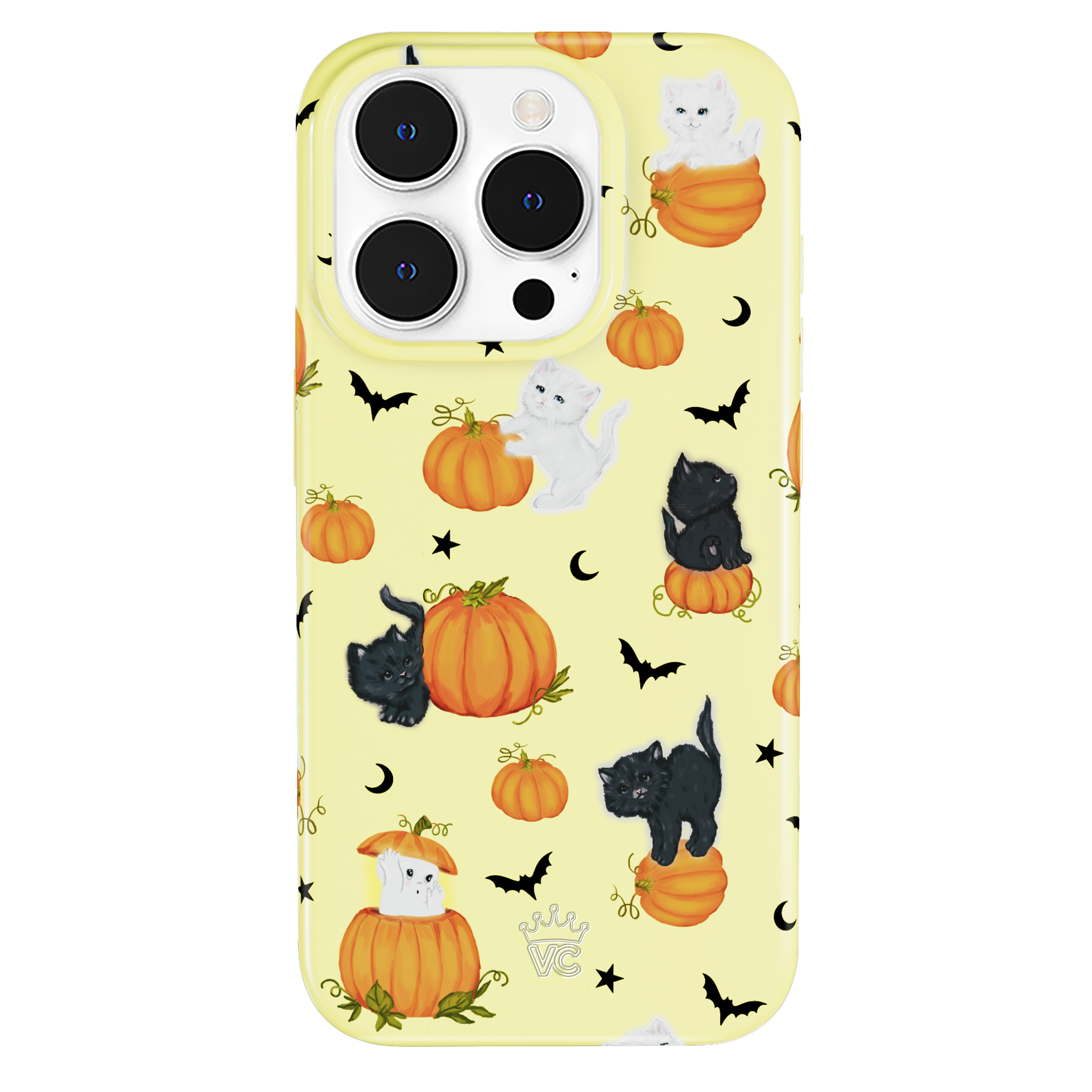 Purrfect Pumpkins iPhone Case