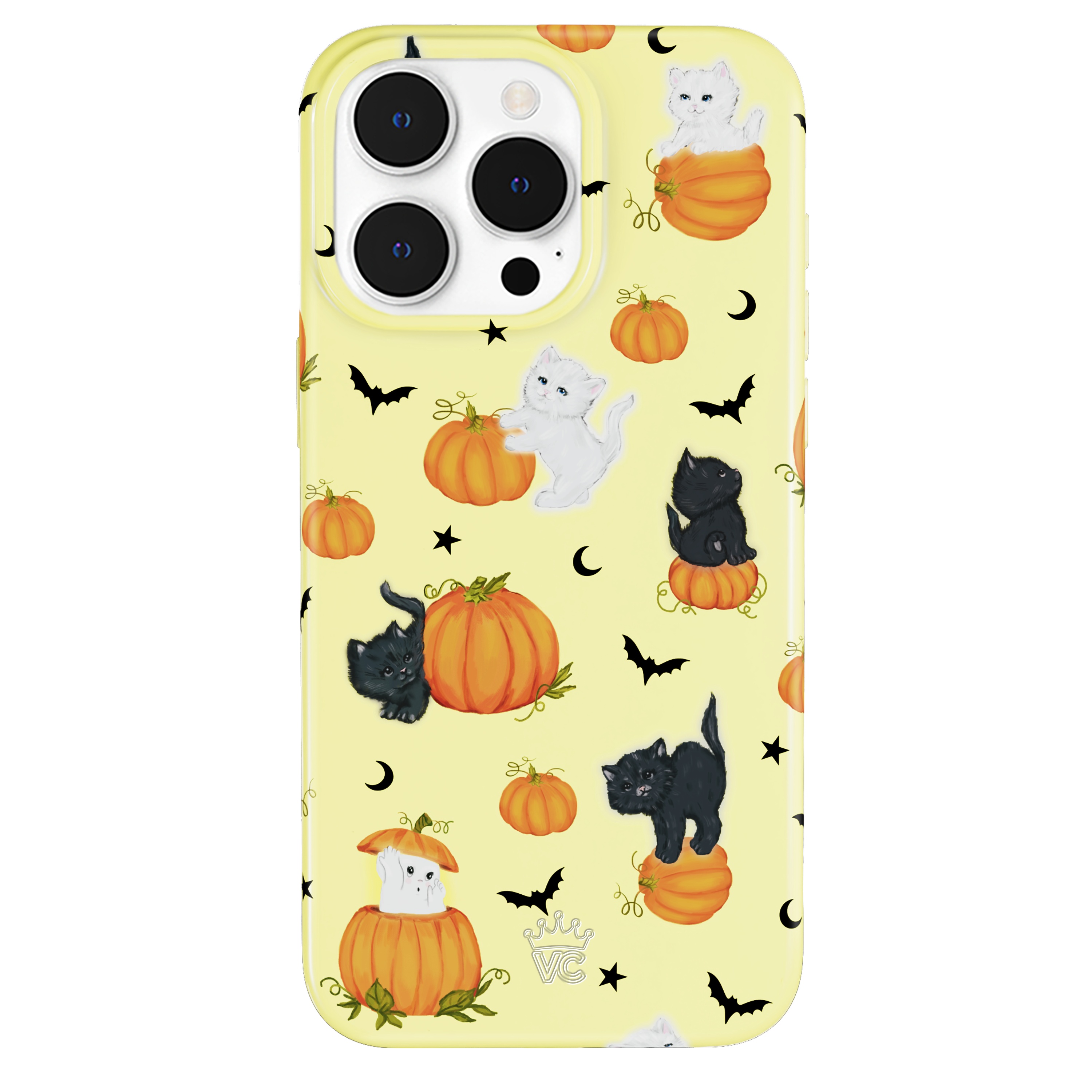 Purrfect Pumpkins iPhone Case