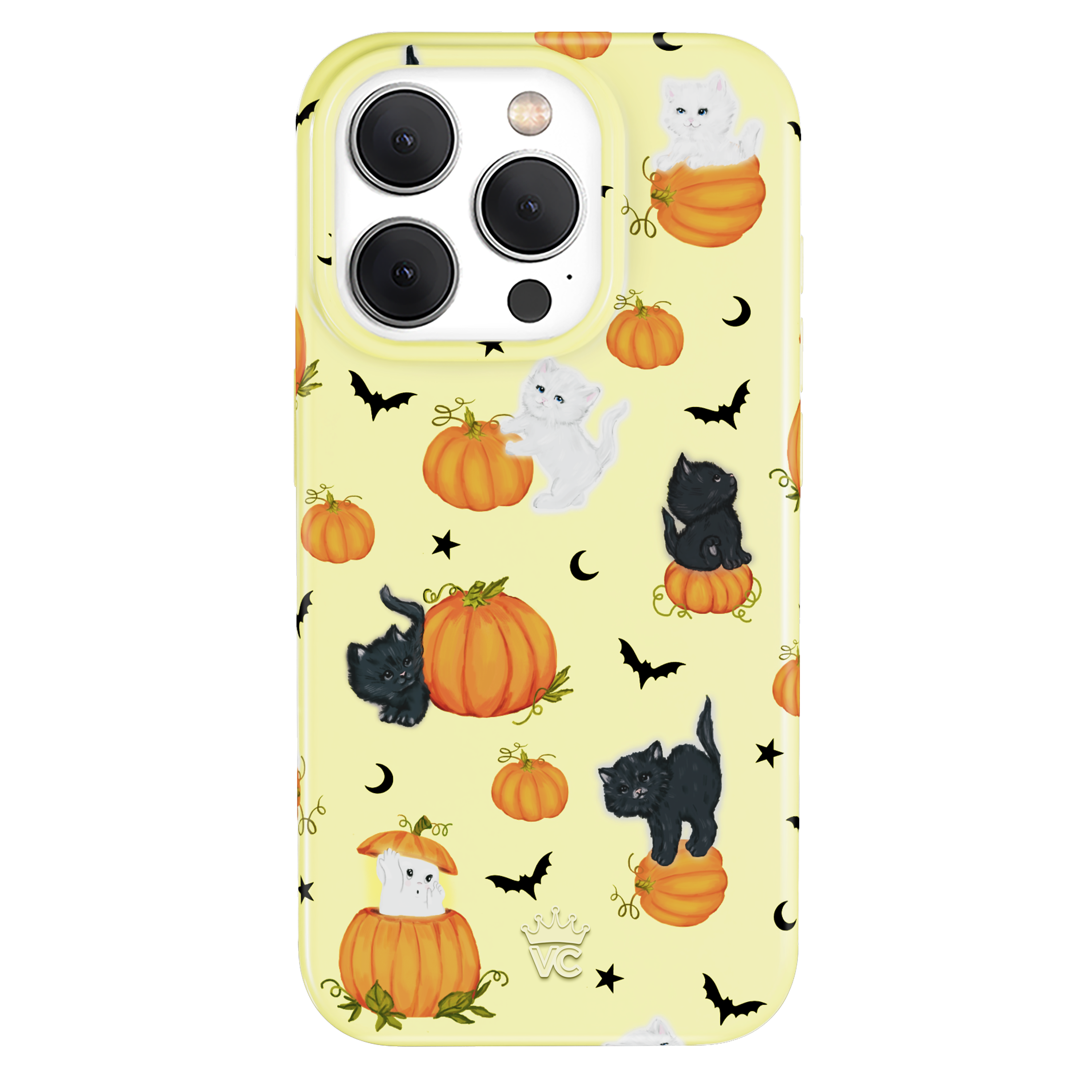 Purrfect Pumpkins iPhone Case