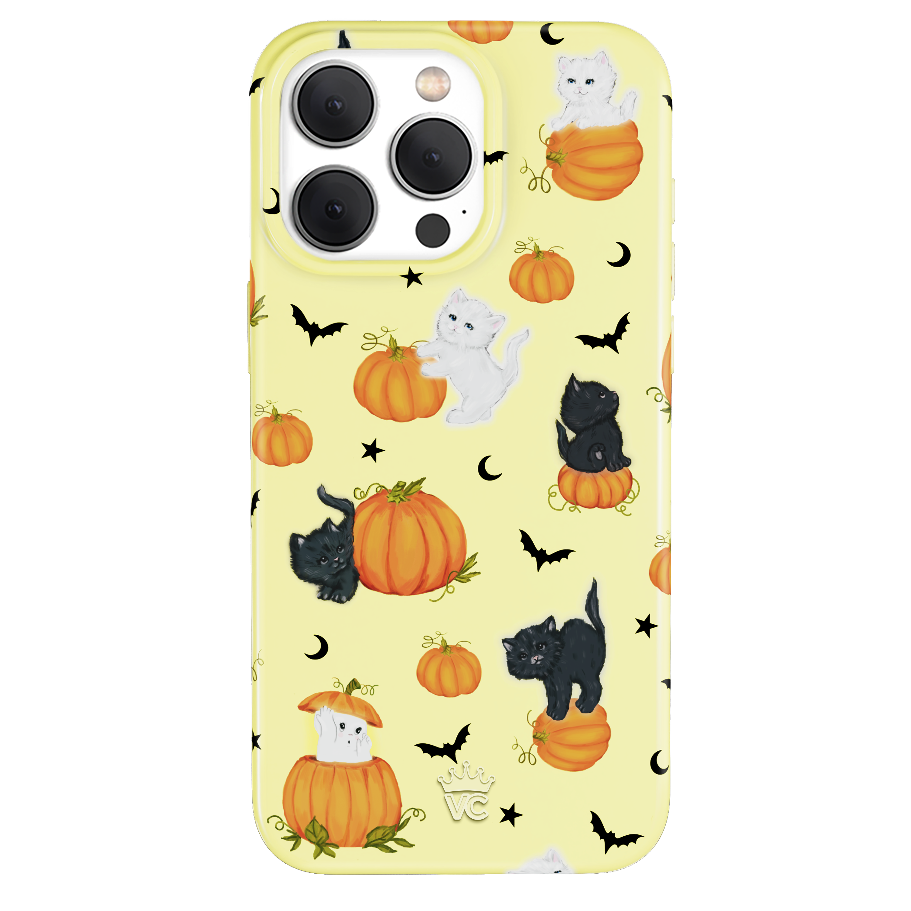 Purrfect Pumpkins iPhone Case
