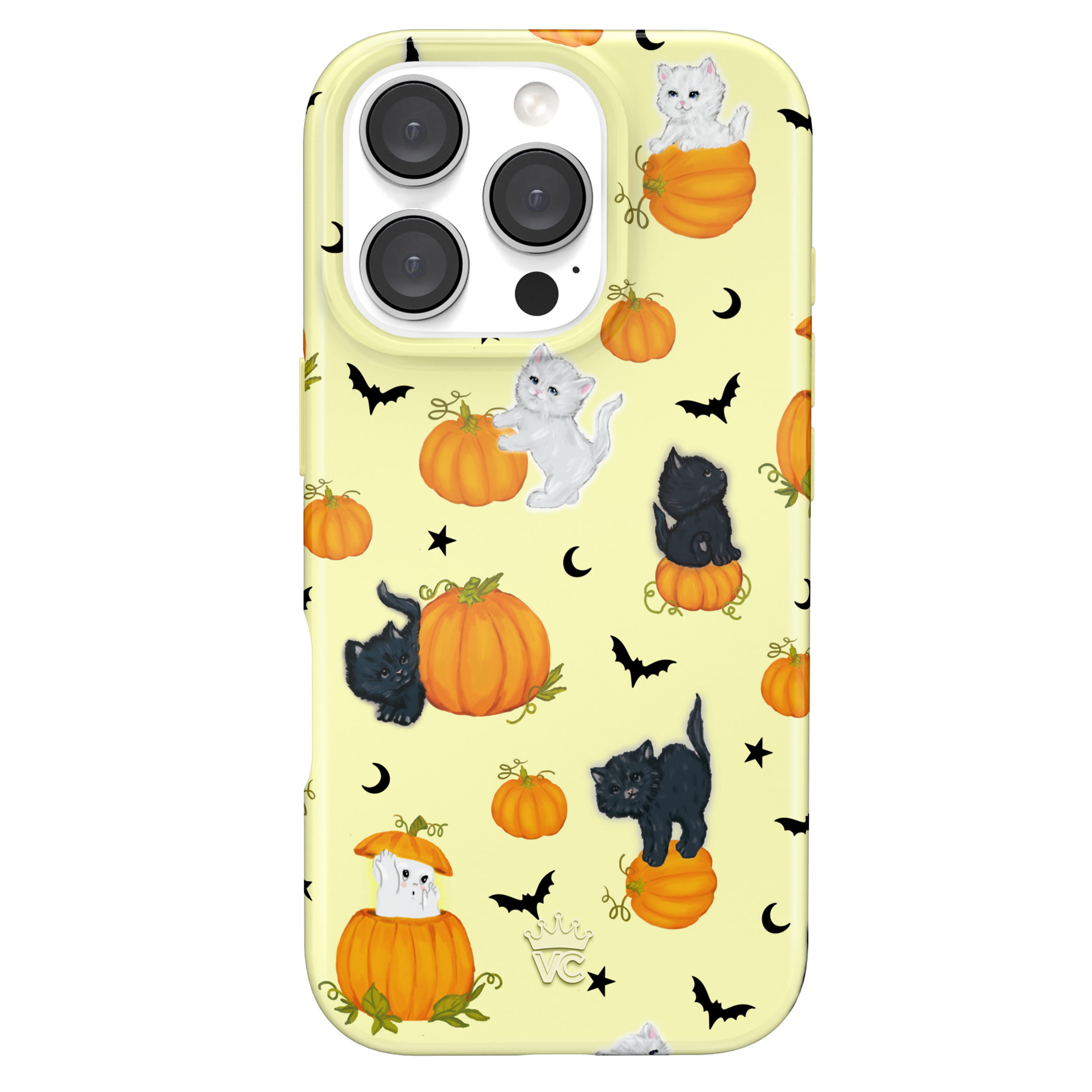 Purrfect Pumpkins iPhone Case