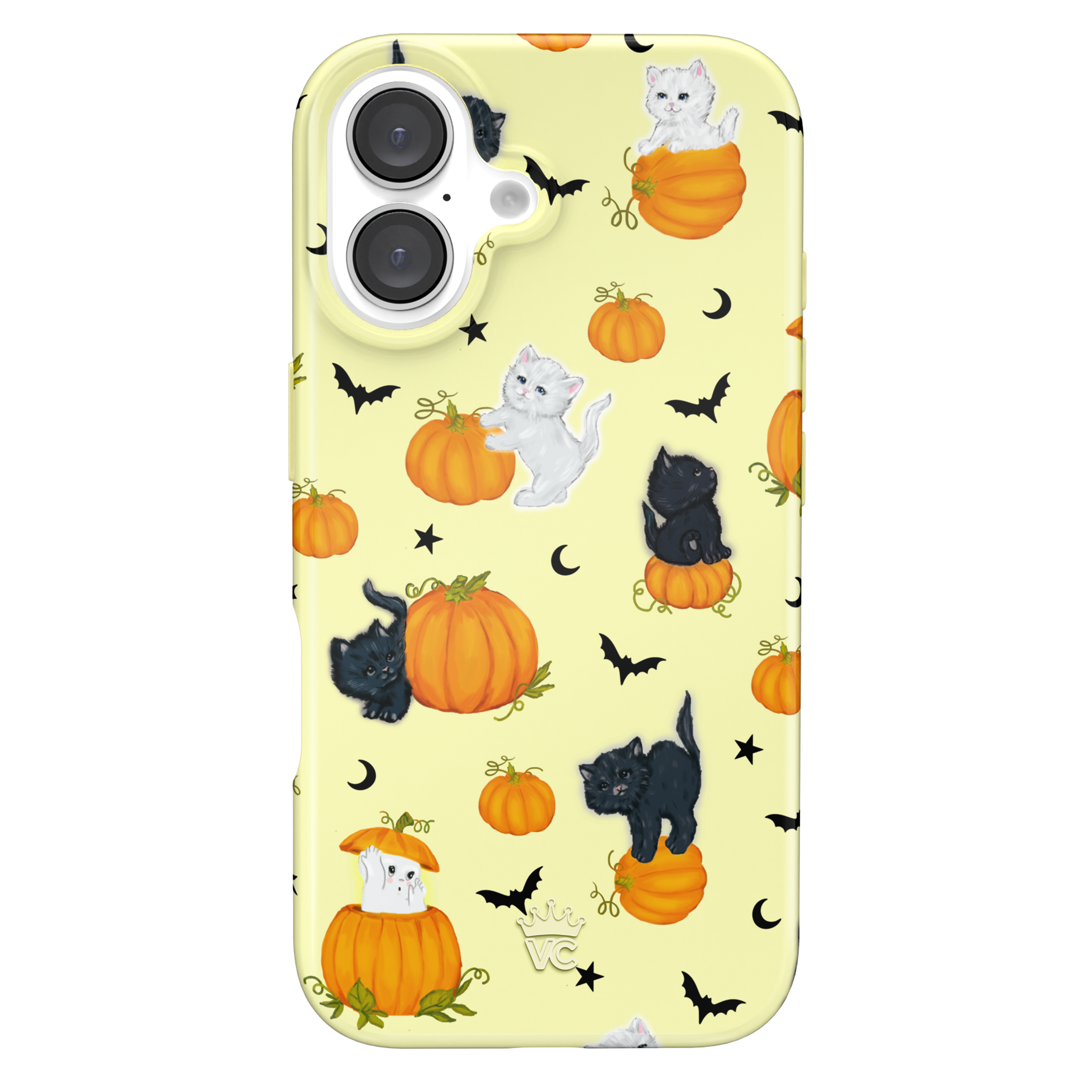 Purrfect Pumpkins iPhone Case