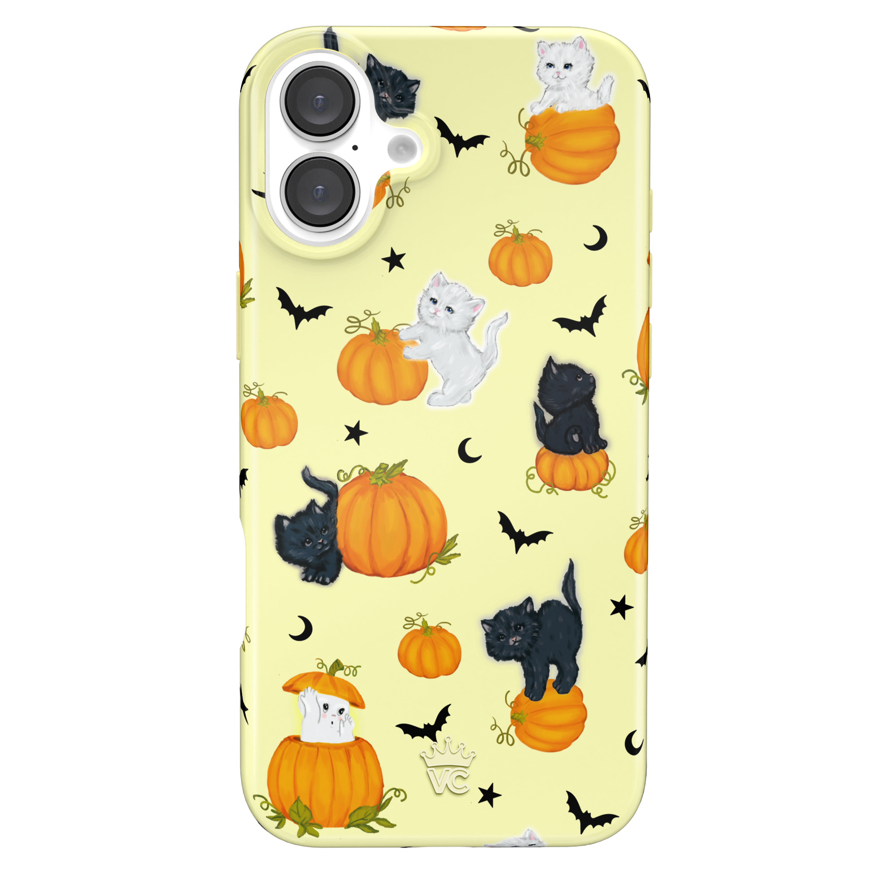 Purrfect Pumpkins iPhone Case