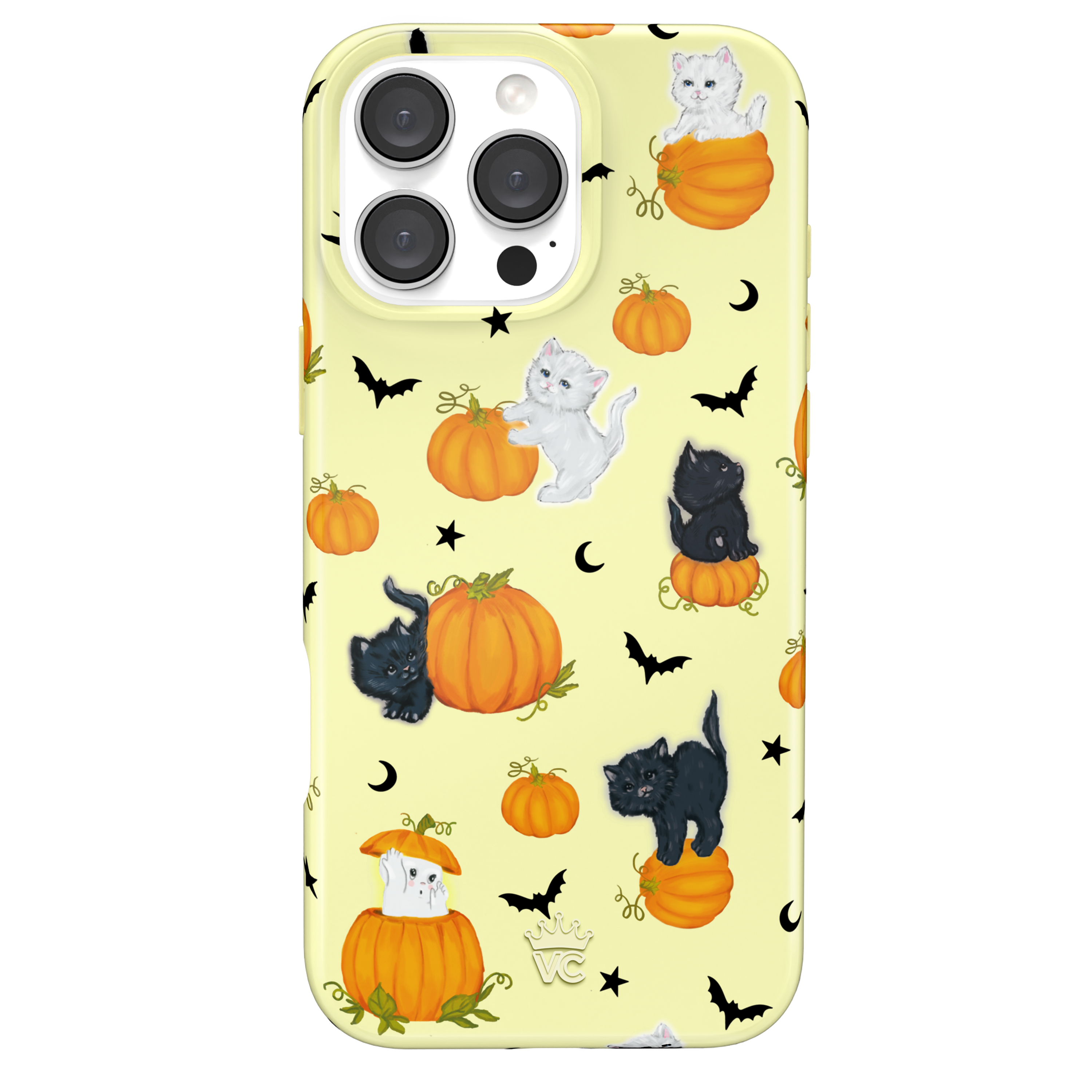 Purrfect Pumpkins iPhone Case