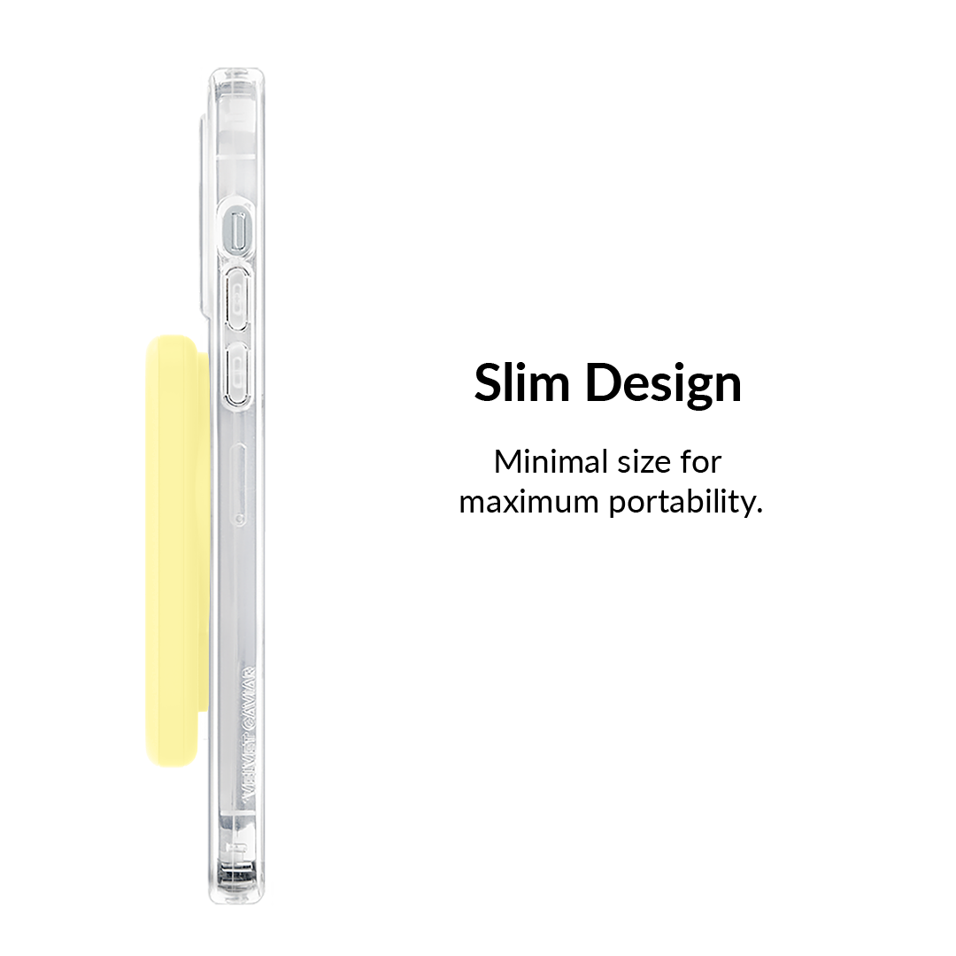 Yellow Portable MagSafe Charger Power Pack